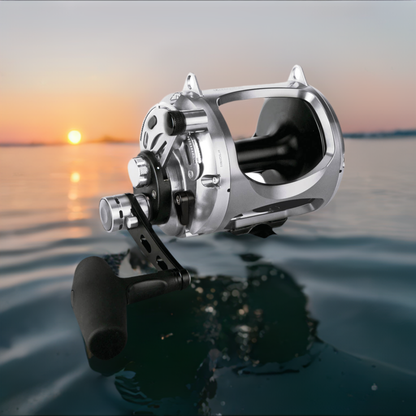 Okuma MK-80WII Makaira 2-Speed Lever Drag Reel