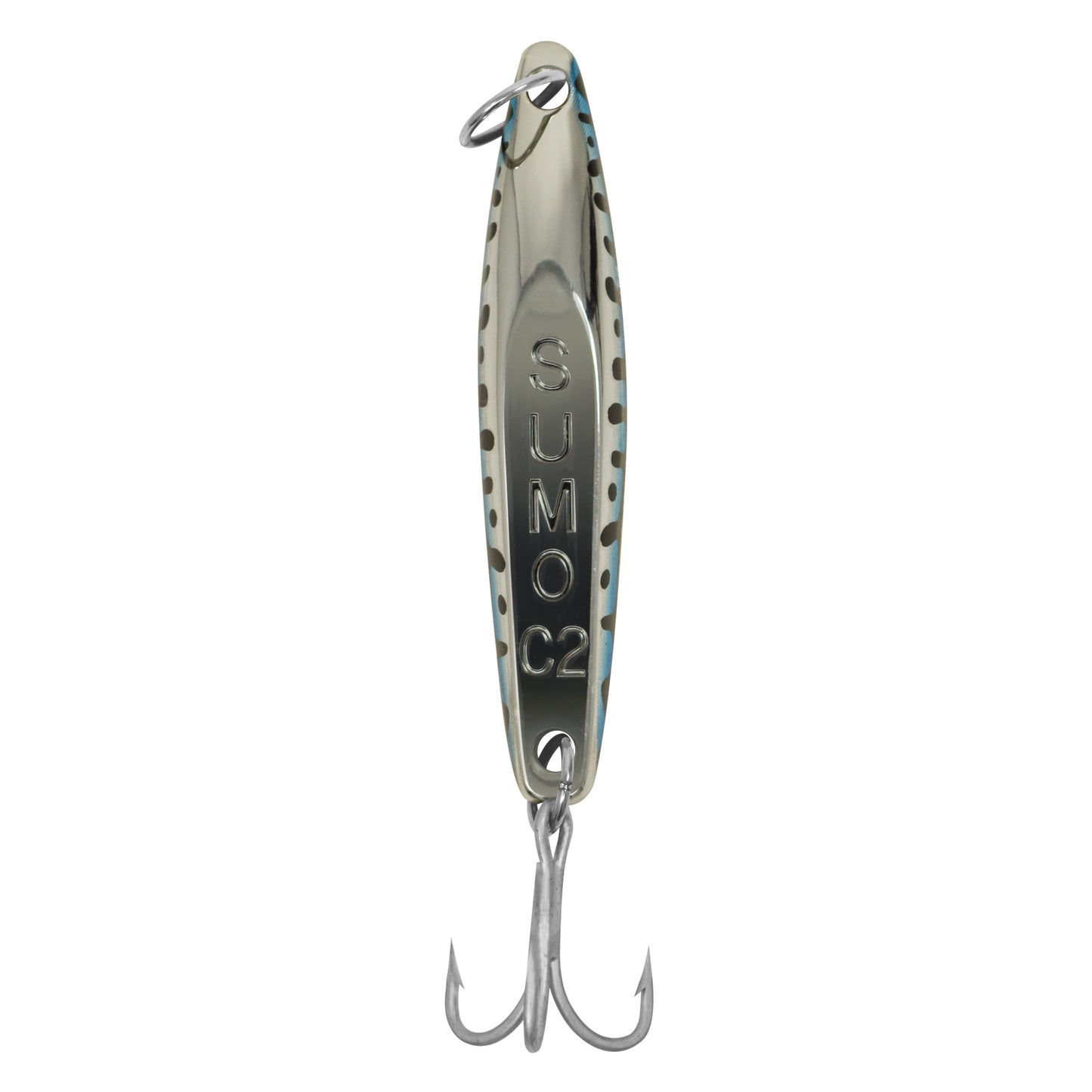 Sumo IRON JIG - C2 4.25 IN 3.6 OZ CHROME & BLUE & BLACK MACK