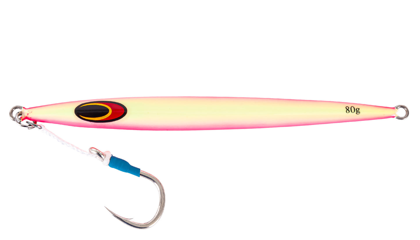 Nomad Design Streaker Jig 420 Gram Full Glow Pink